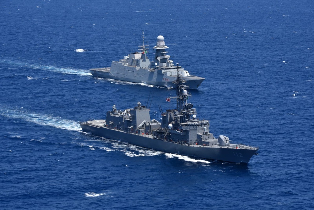 Ships Supporting Two Naval Partnerships Conduct Training in Gulf of Aden