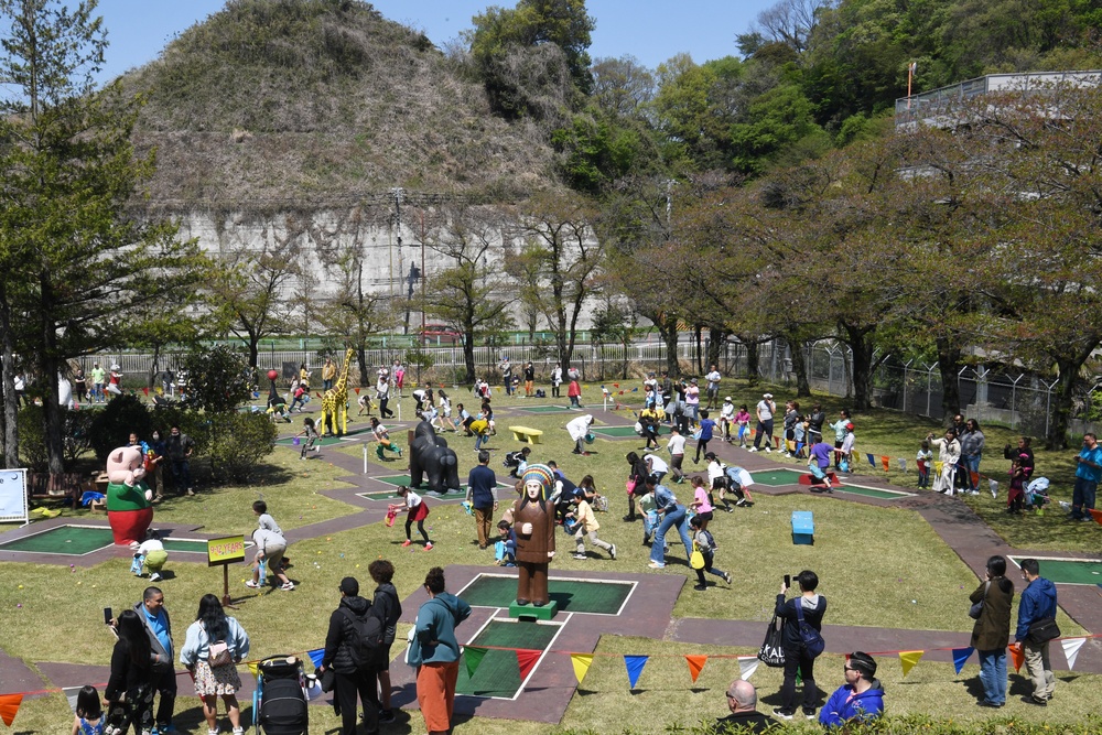 Yokota kids find Easter fun at Tama Hills