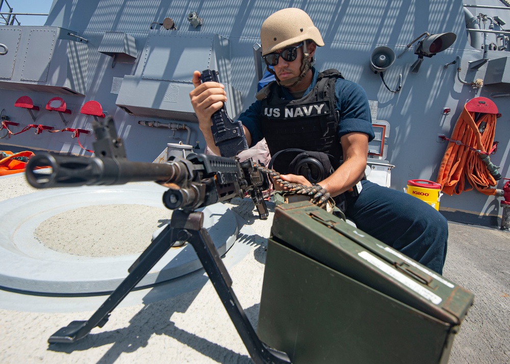 USS Paul Hamilton Bab al-Mandeb Transit
