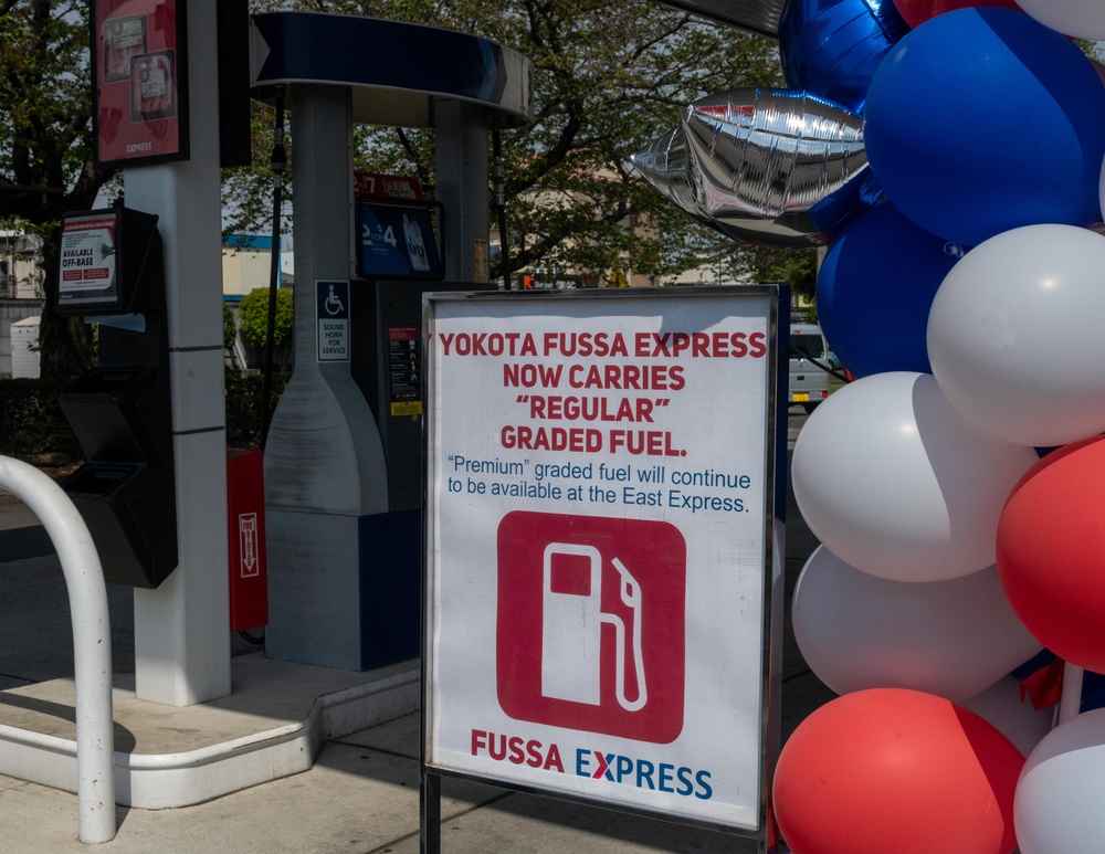 Yokota Exchange Express changes fuel grade