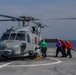 USS OAKLAND CONDUCTS FLIGHT OPERATIONS