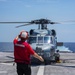 USS OAKLAND CONDUCTS FLIGHT OPERATIONS