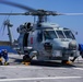 USS OAKLAND CONDUCTS FLIGHT OPERATIONS