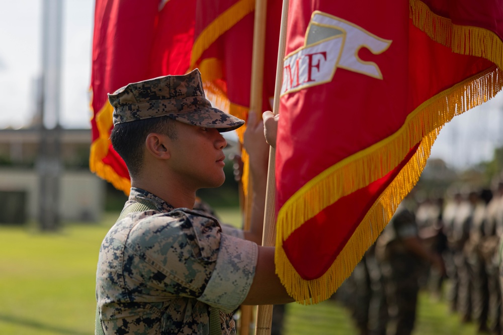 3d Marine Division: Combined Relief and Appointment and Change of Charge Ceremony