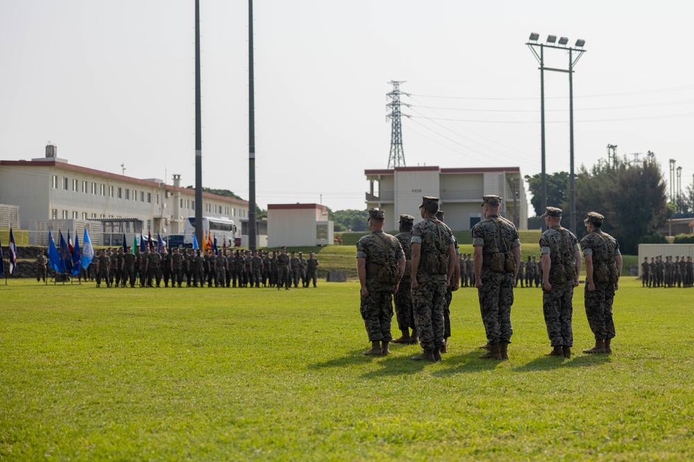 3d Marine Division: Combined Relief and Appointment and Change of Charge Ceremony