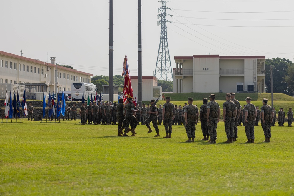 3d Marine Division: Combined Relief and Appointment and Change of Charge Ceremony