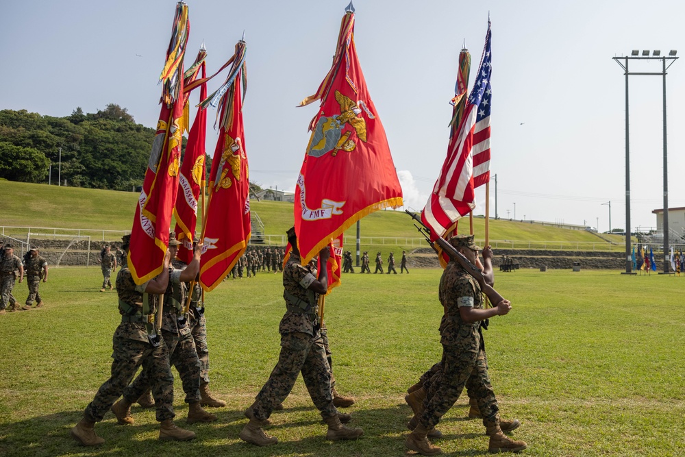 3d Marine Division: Combined Relief and Appointment and Change of Charge Ceremony