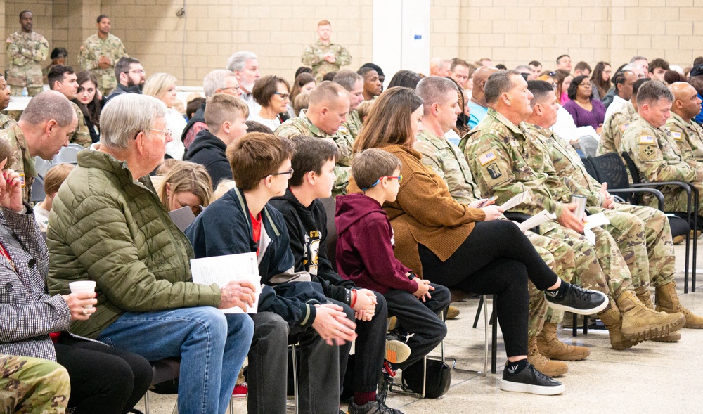 168th Engineer Brigade Family Farewell Event