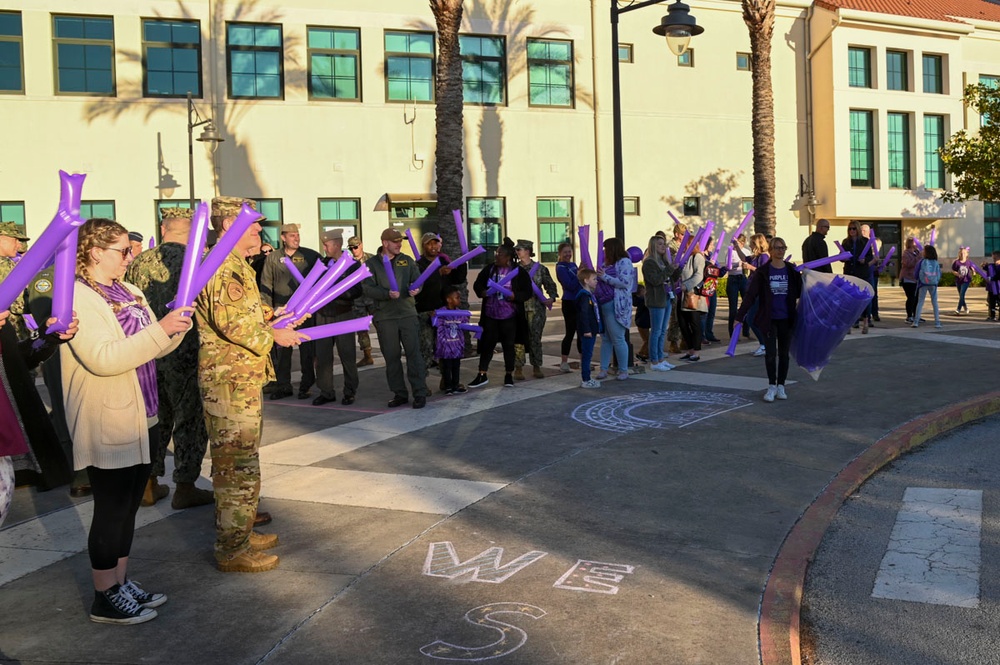 NAS Sigonella celebrates Purple Up Day