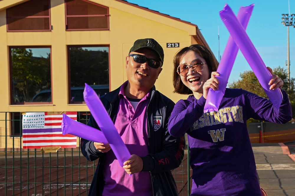 NAS Sigonella celebrates Purple Up Day