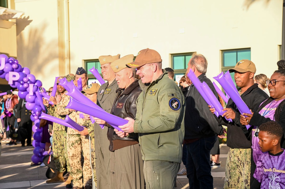 NAS Sigonella celebrates Purple Up Day