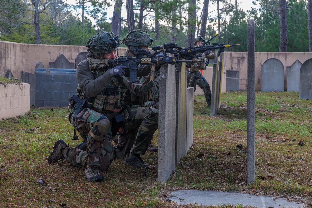 Dutch Marines Conduct Military Operations in Urban Terrain Training