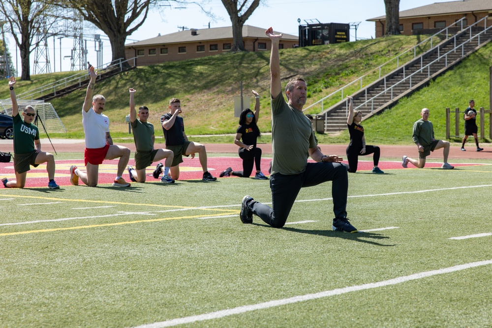 First TECOM Fittest Instructor Competition