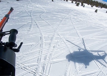Grey Wolf makes first snow landing