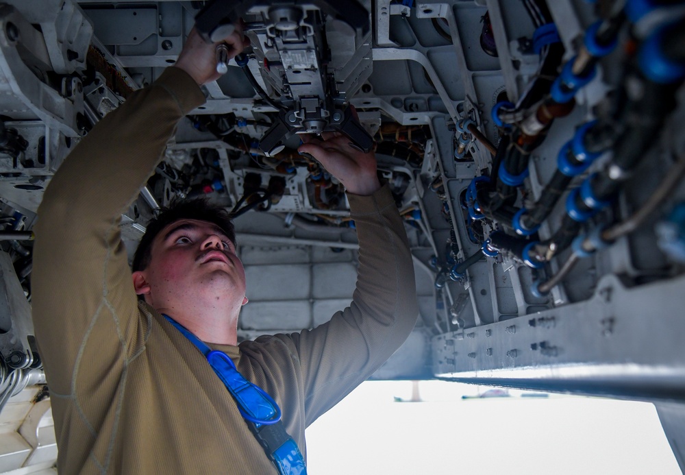 Raptor weapons crews compete one last time