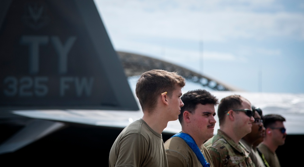 Raptor weapons crews compete one last time