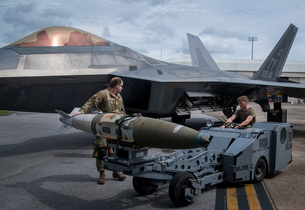 Raptor weapons crews compete one last time