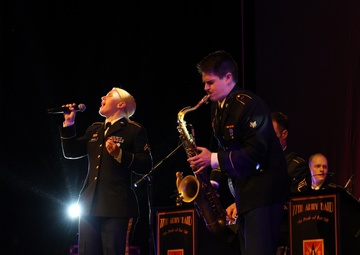 77th Army Band Concert at Cache High School