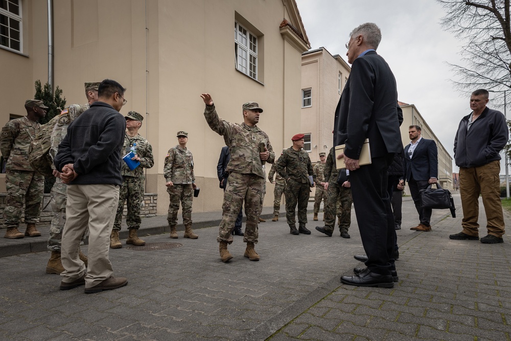 EUCOM, USAREUR-AF Leaders Visit Camp Kościuszko