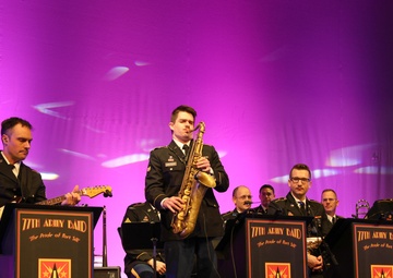 77th Army Band Concert at Cache High School