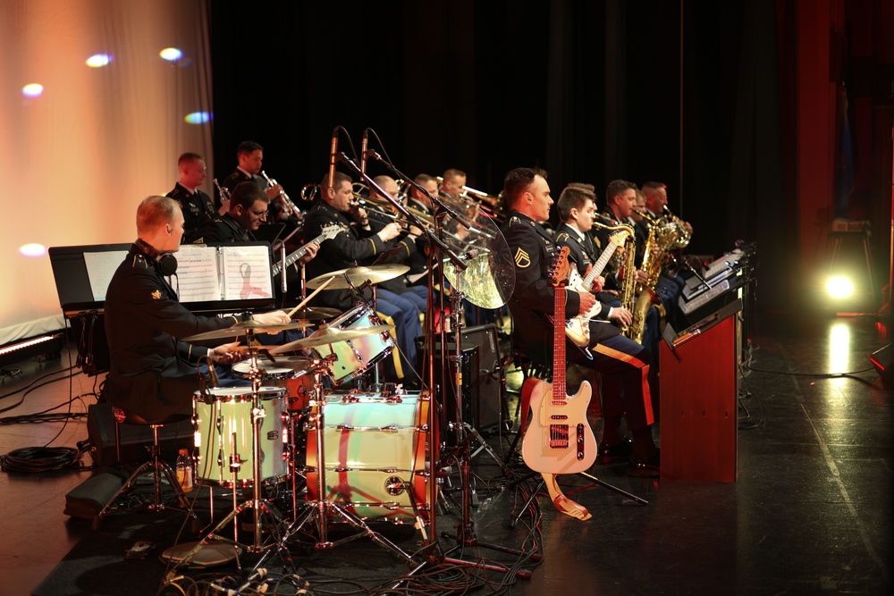 77th Army Band Concert at Cache High School