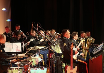 77th Army Band Concert at Cache High School