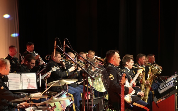 77th Army Band Concert at Cache High School