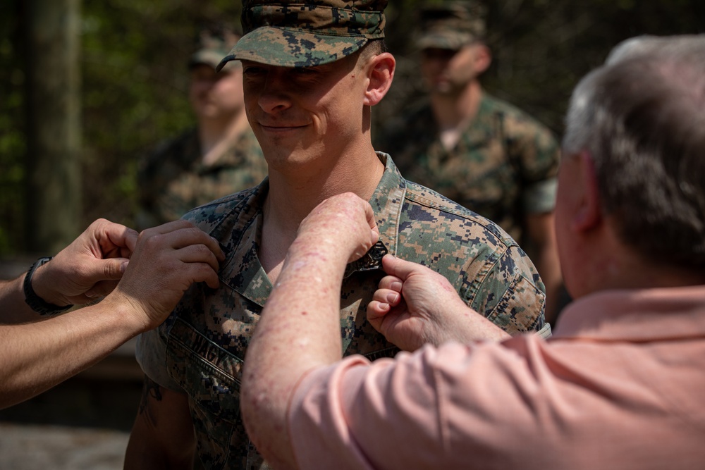 Staff Sgt. Hagy Promotion