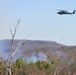 Wisconsin Army National Guard UH-60 Black Hawk crew holds 2023 Bambi bucket training at Fort McCoy