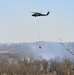 Wisconsin Army National Guard UH-60 Black Hawk crew holds 2023 Bambi bucket training at Fort McCoy