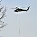 Wisconsin Army National Guard UH-60 Black Hawk crew holds 2023 Bambi bucket training at Fort McCoy