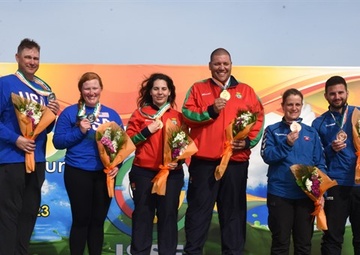 US Shotgun Team Wins Silver Medal in Cyprus