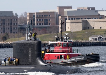 First-in-class USS Virginia (SSN 774) returns to Submarine Capital of the World