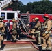 Aircraft Rescue and Firefighting Marines train with Burton Fire District for the upcoming 2023 MCAS Beaufort Air Show