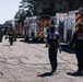 Aircraft Rescue and Firefighting Marines train with Burton Fire District for the upcoming 2023 MCAS Beaufort Air Show