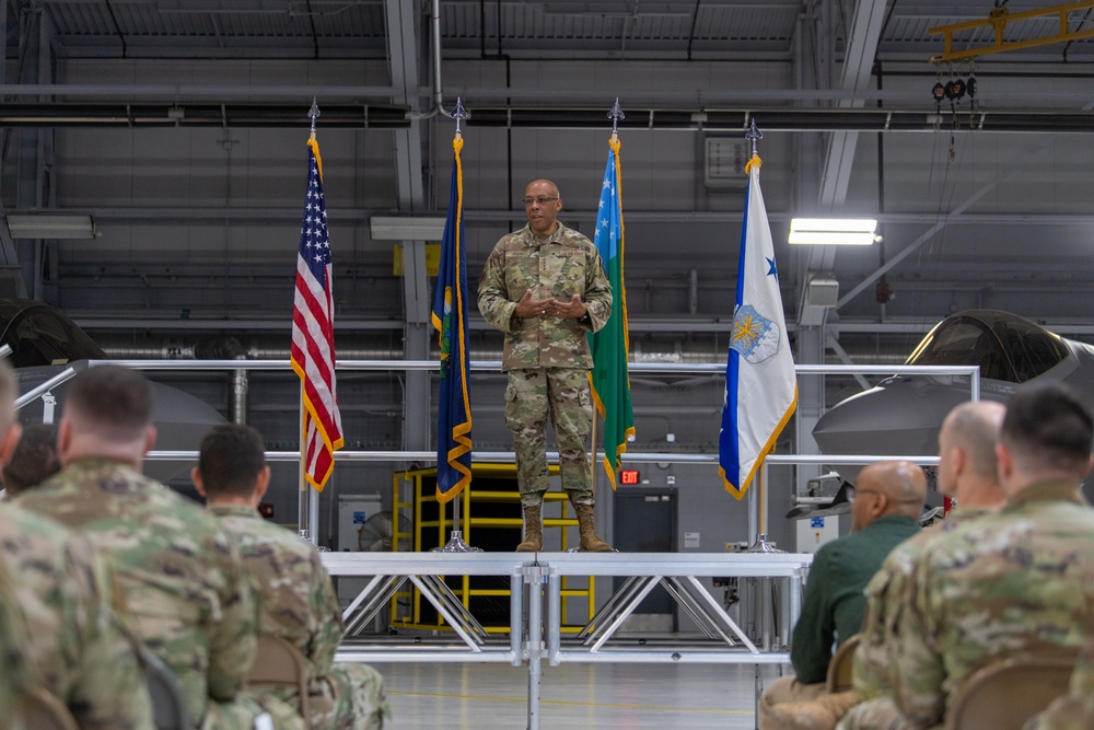 Chief of Staff of the Air Force visits the Vermont Air National Guard