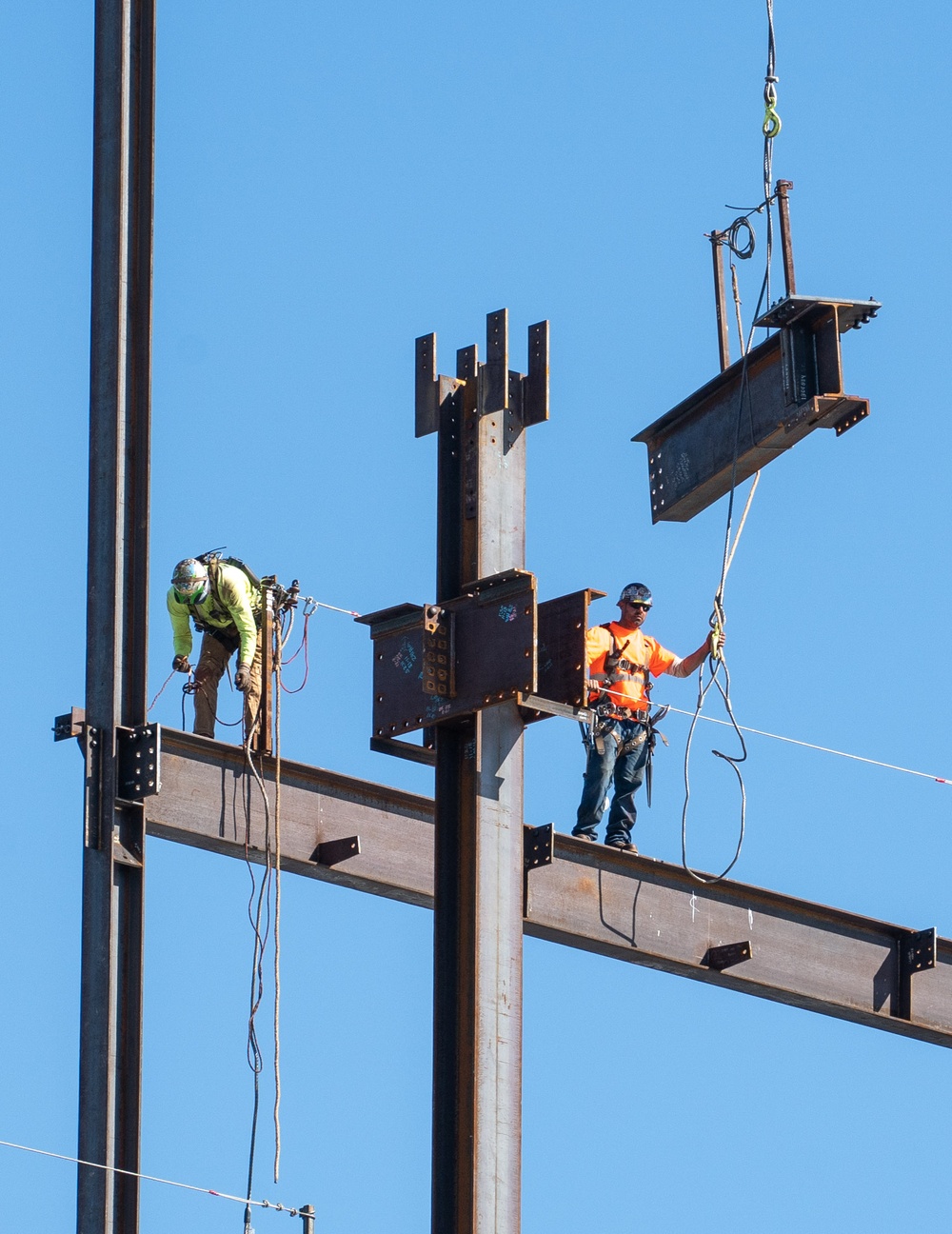 Construction continues on the Louisville VA Medical Center April 11, 2023