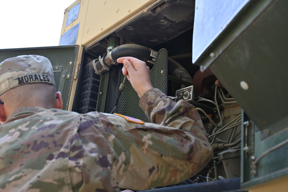 80th CMD JB MDL Fort Dix-Hanover Lake Water Purification Site Conduction Water Purification Training. 12 MARCH 2023