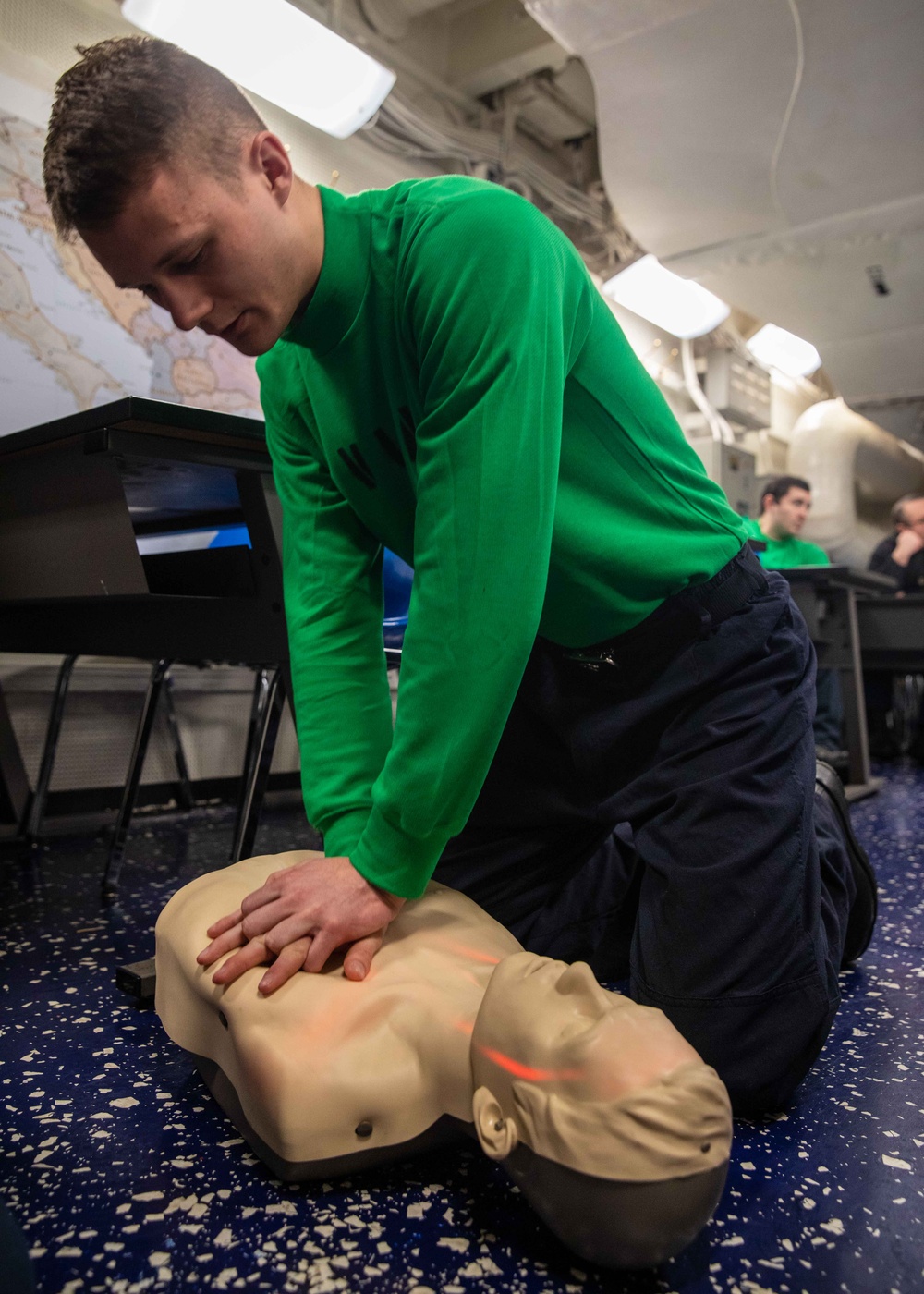 Daily Operations Onboard USS George H.W. Bush (CVN 77)