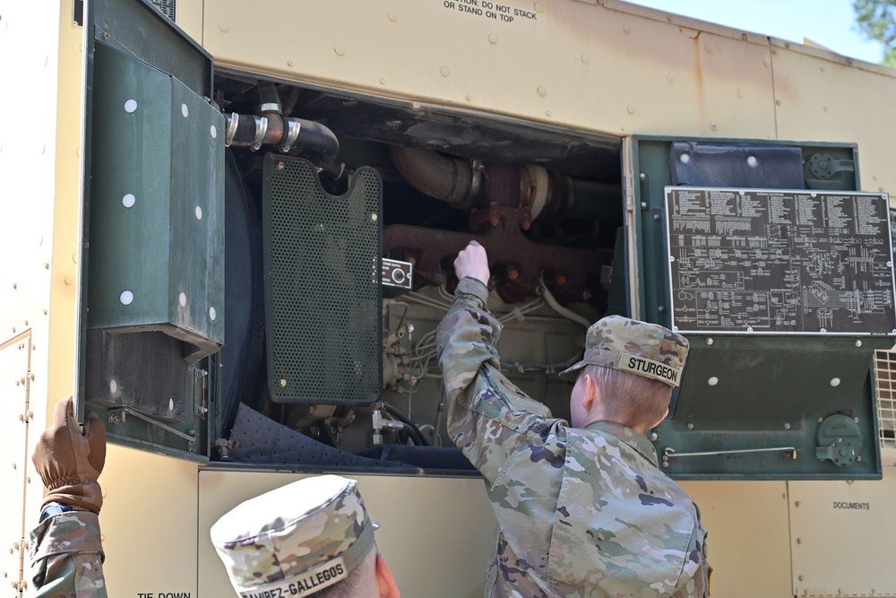 80th CMD JB MDL Fort Dix-Hanover Lake Water Purification Site Conduction Water Purification Training. 12 MARCH 2023