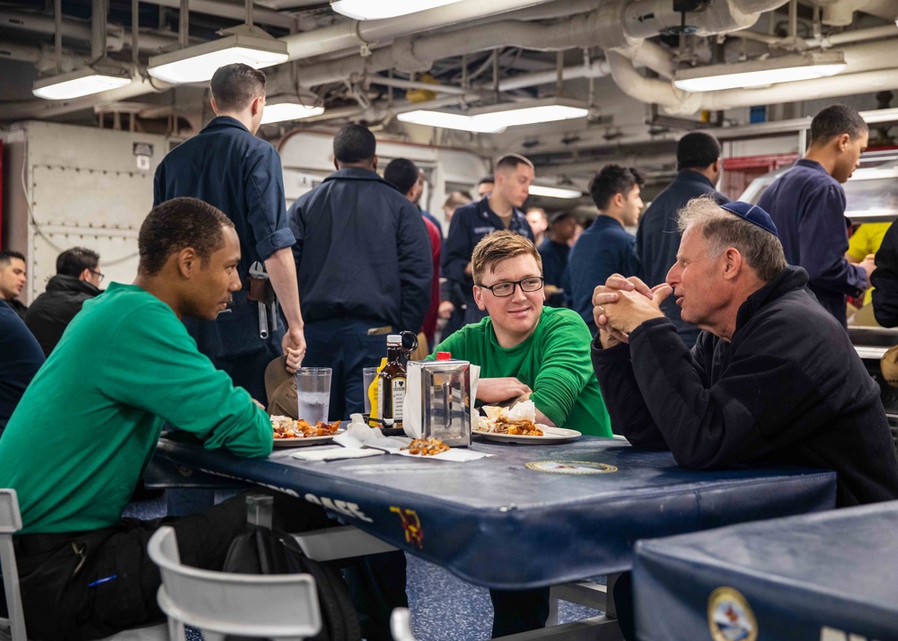 Daily Operations Onboard USS George H.W. Bush (CVN 77)