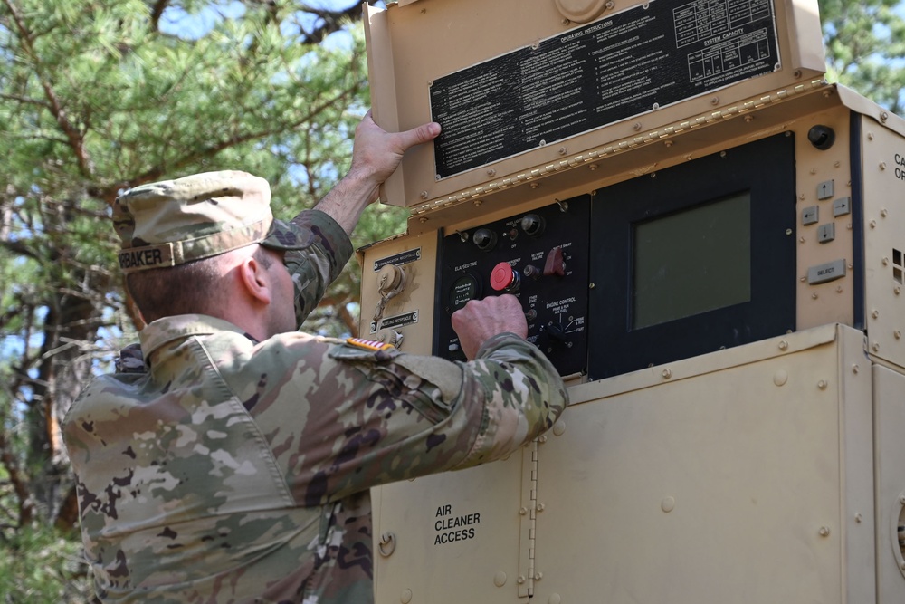 80th CMD JB MDL Fort Dix-Hanover Lake Water Purification Site Conduction Water Purification Training. 12 MARCH 2023