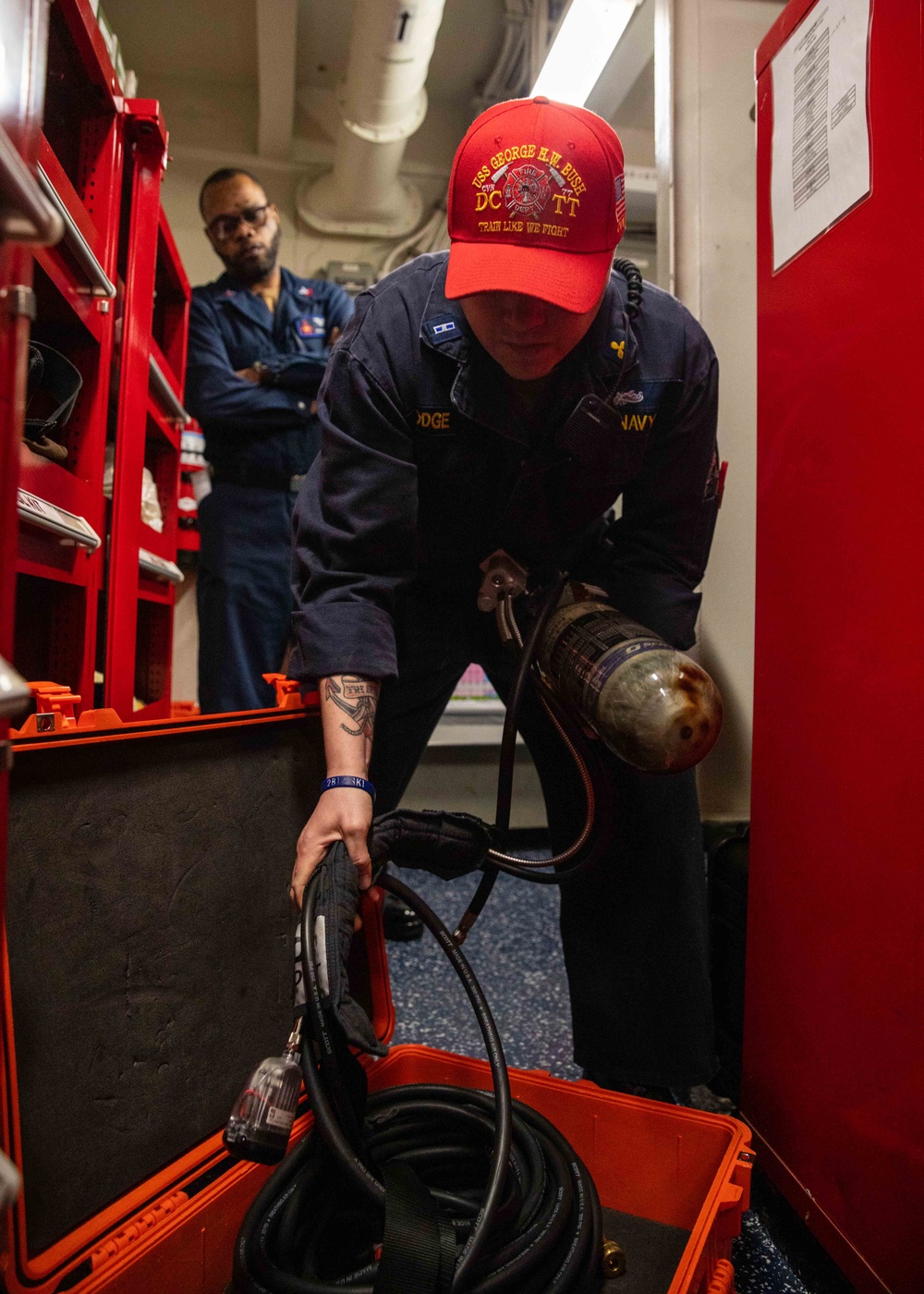 Daily Operations Onboard USS George H.W. Bush (CVN 77)