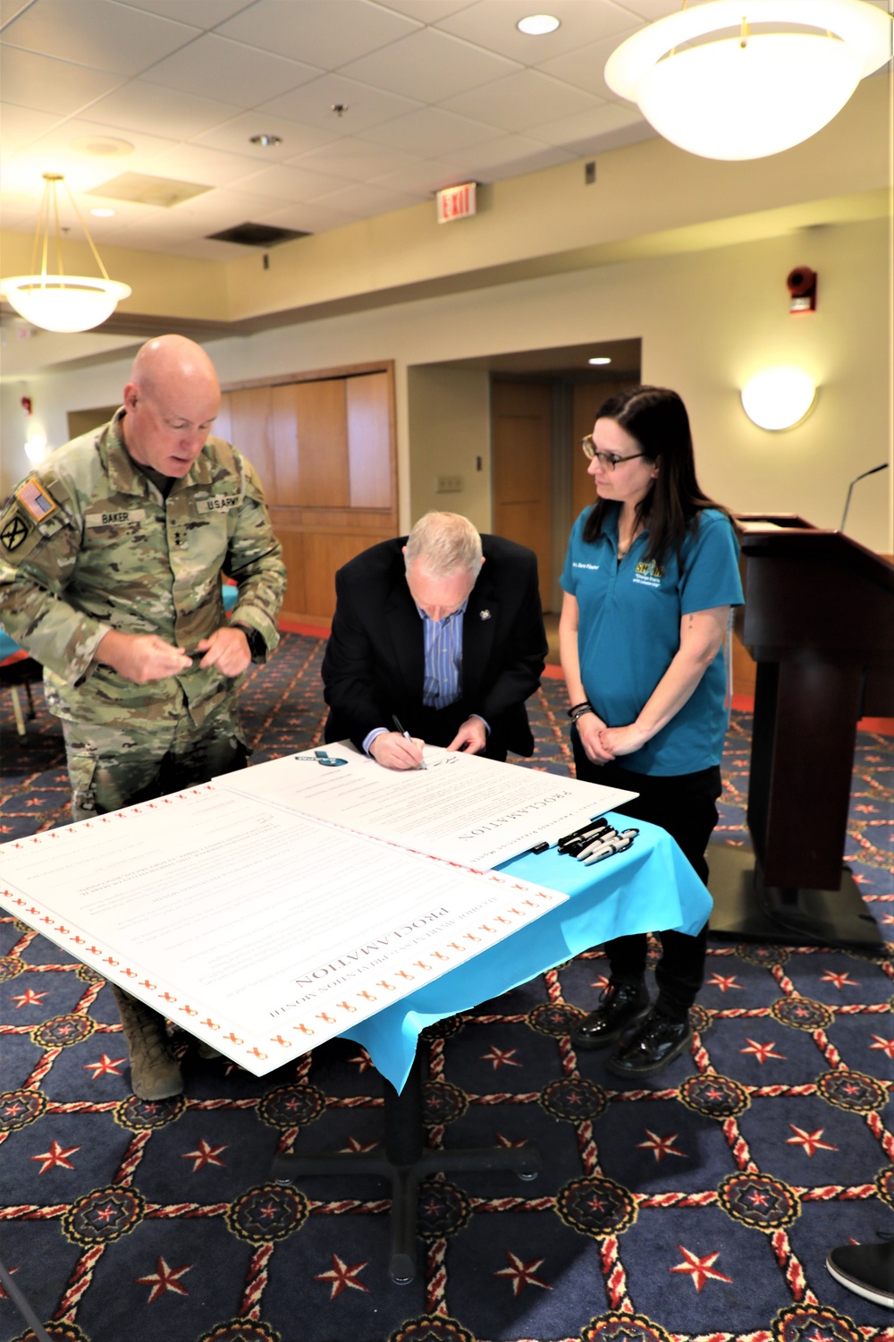 Fort McCoy observes four April monthly observances with proclamation signings by installation leaders