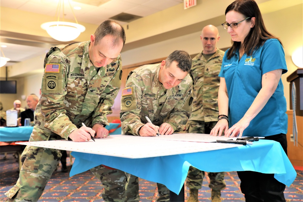 Fort McCoy observes four April monthly observances with proclamation signings by installation leaders