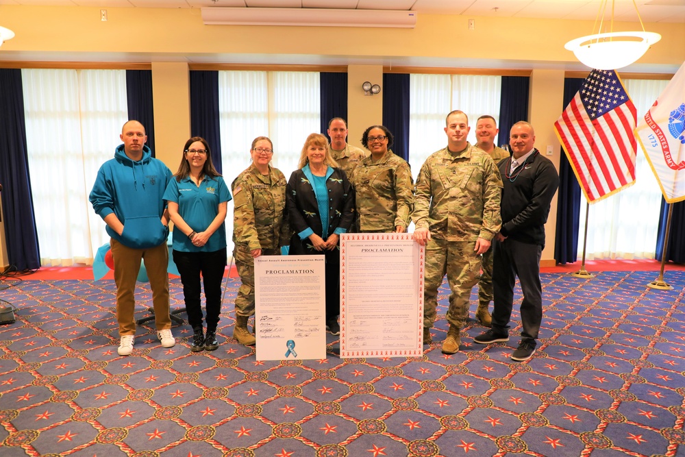 Fort McCoy observes four April monthly observances with proclamation signings by installation leaders