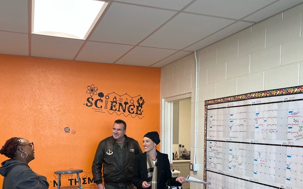 Washoe County School District Trustee visits StarBase Sierrra
