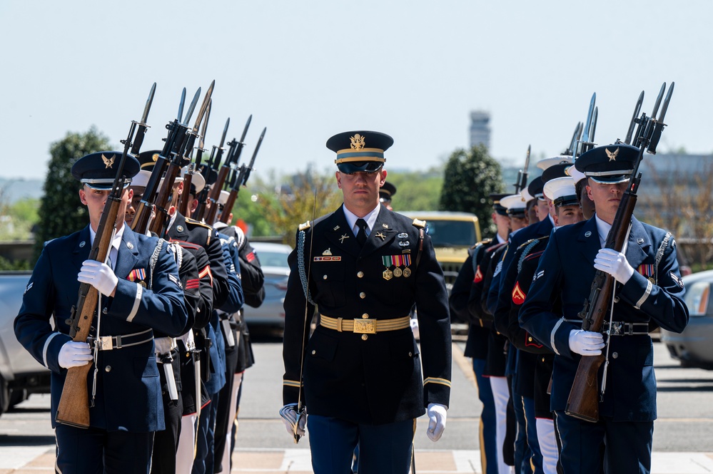 SECDEF Hosts Philippine Officer in Charge of the Department of National Defense