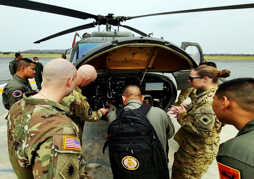 National Guard, Royal Thai Army Aviators share knowledge and expertise during Partnership exchange