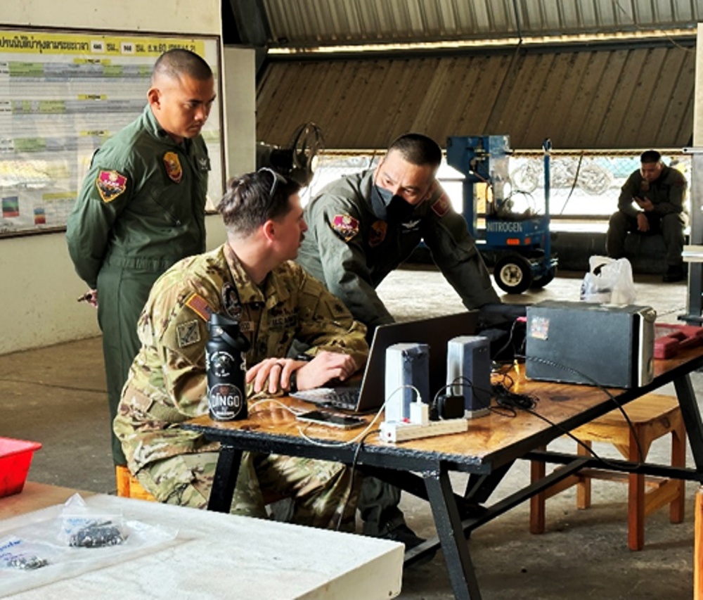 National Guard, Royal Thai Army Aviators share knowledge and expertise during Partnership exchange